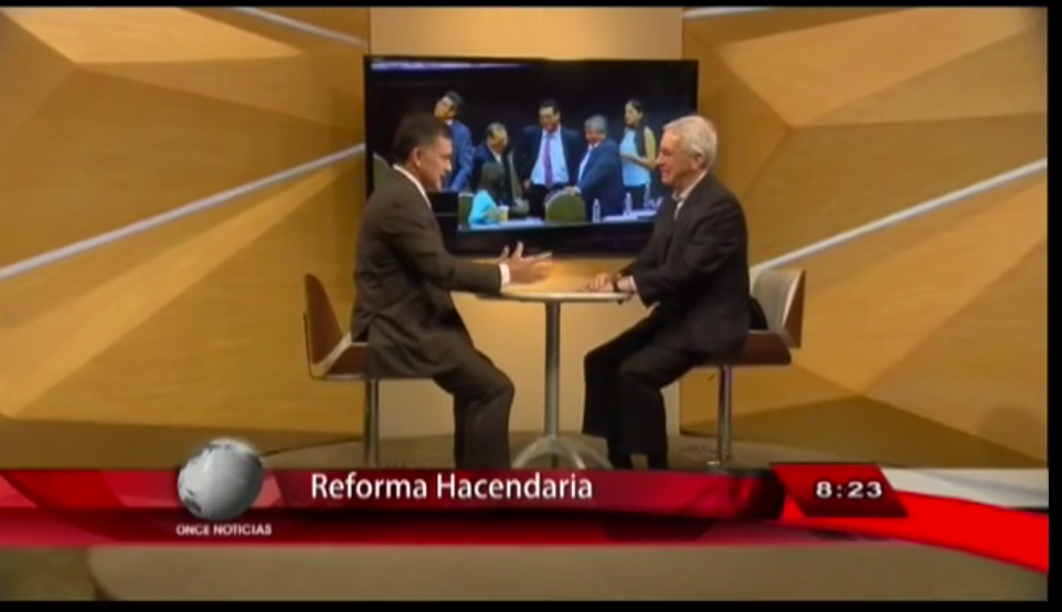 Entrevista sobre la Reforma Hacendaria [Once Noticias]